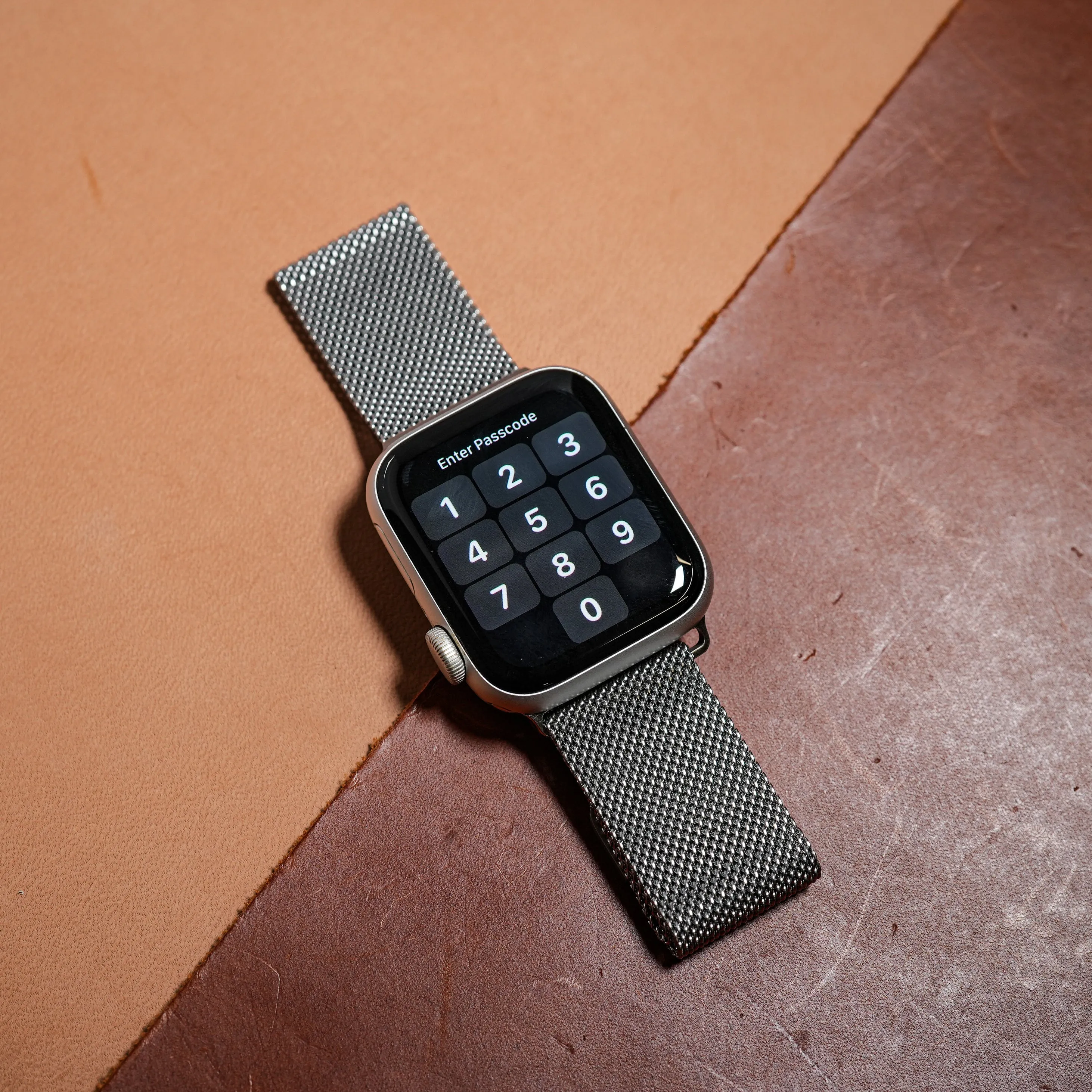 Milanese Mesh Strap in Silver (Apple Watch)