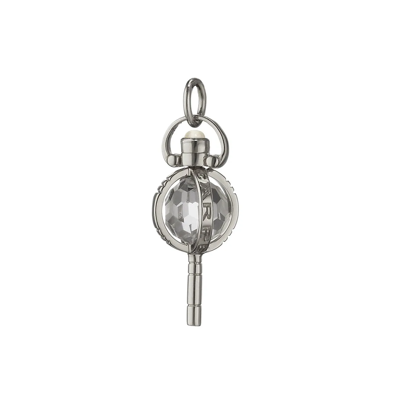 Mini  "Carpe Diem" Sterling Silver Key