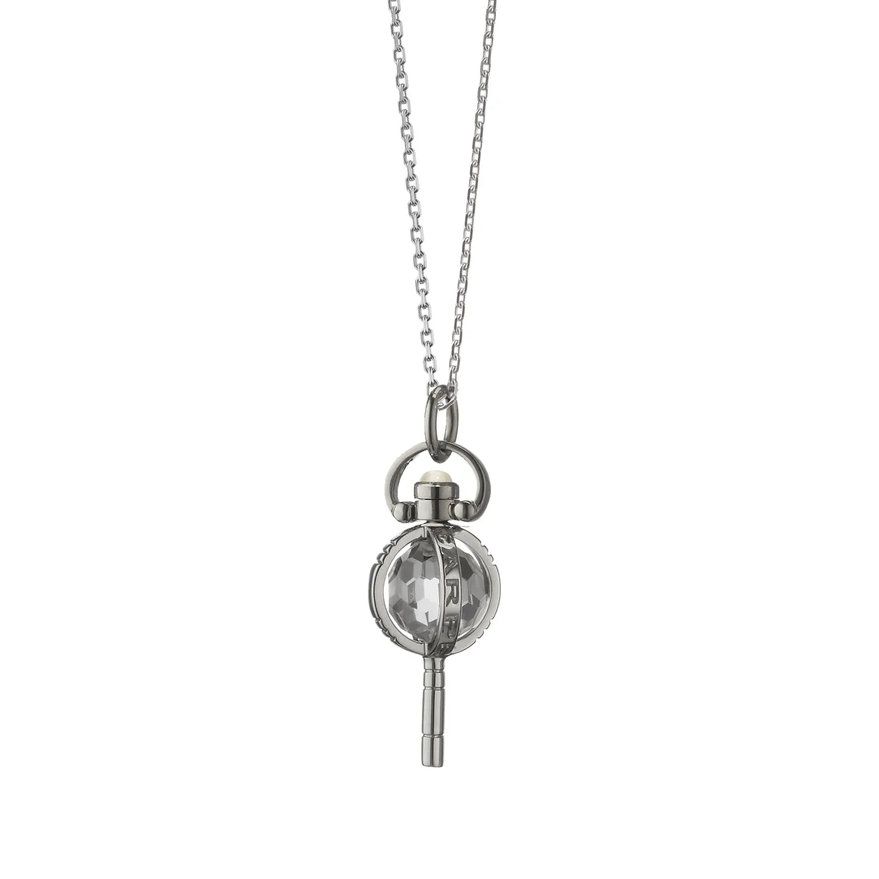 Mini  "Carpe Diem" Sterling Silver Key