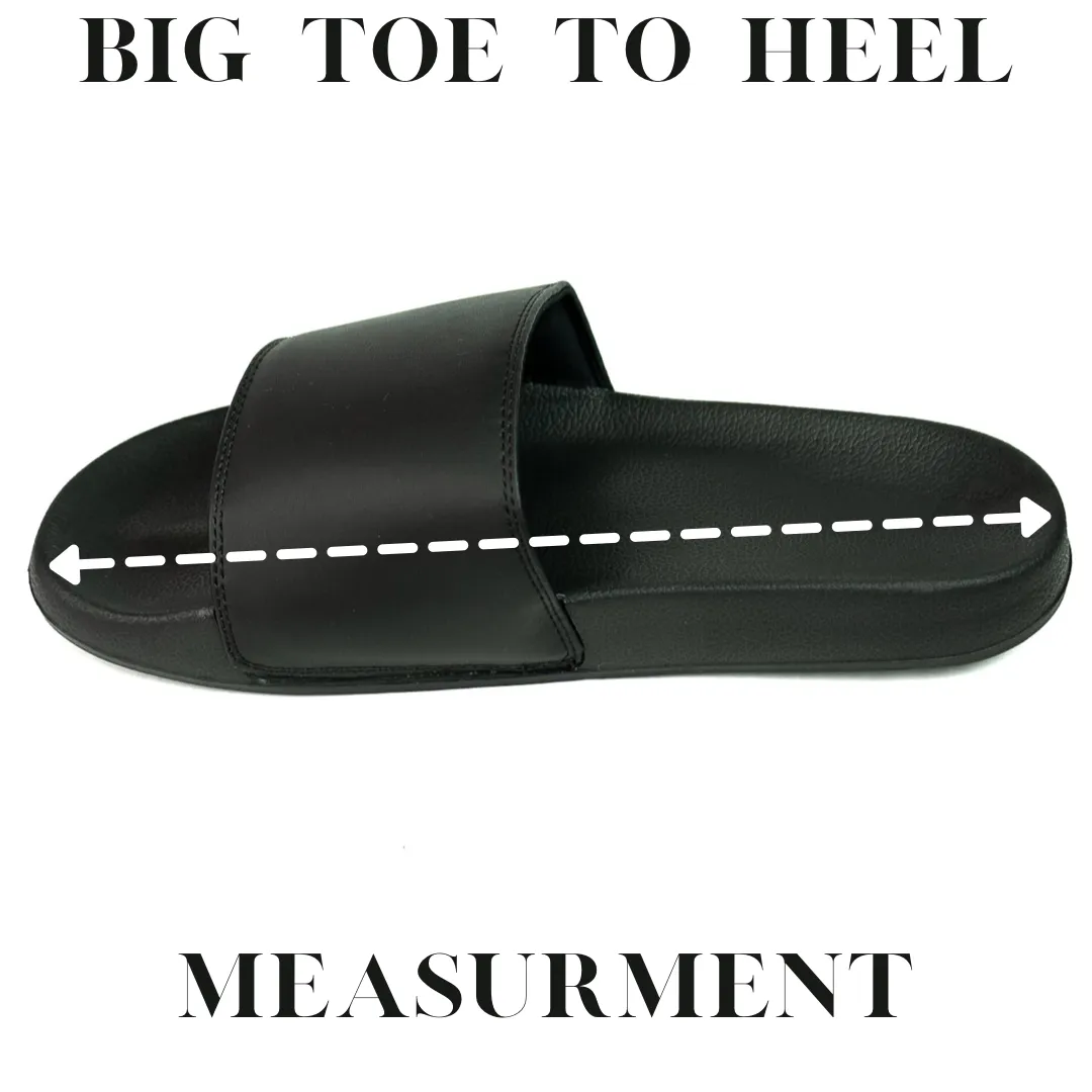 Minimalist Slides - Black - Cushioned Strap - EVA Sole - Eco-Friendly