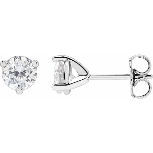 Moissanite Stud Earrings