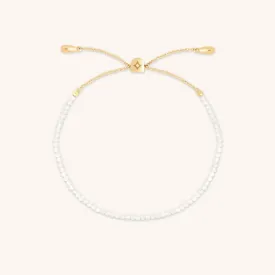 Moonstone Gemstone Bracelet in 9k Gold