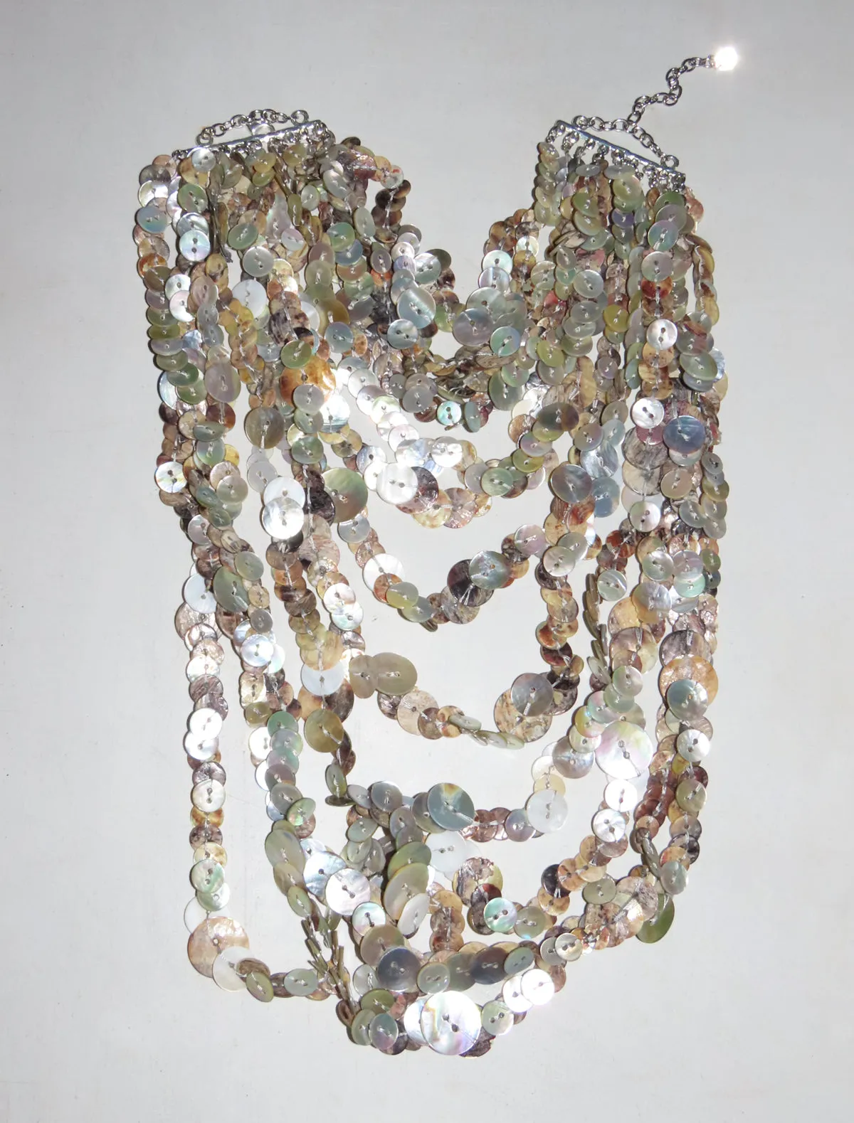 no 1900 / Long Bottoni Necklace