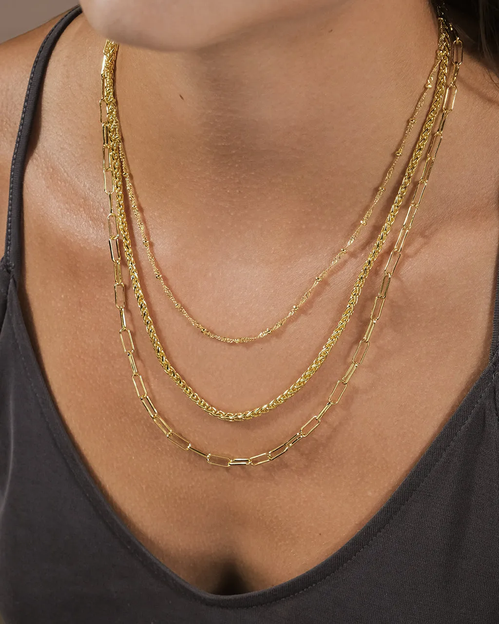 Parisa Layered Chain Necklace