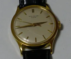 Patek Philippe Calatrava Ref.570 Cal.27c 18k Gold Buckle Archive Paper