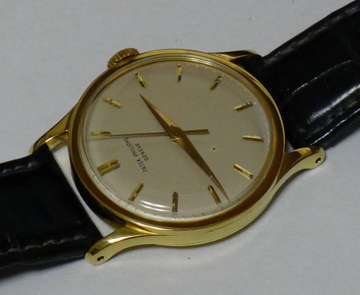 Patek Philippe Calatrava Ref.570 Cal.27c 18k Gold Buckle Archive Paper