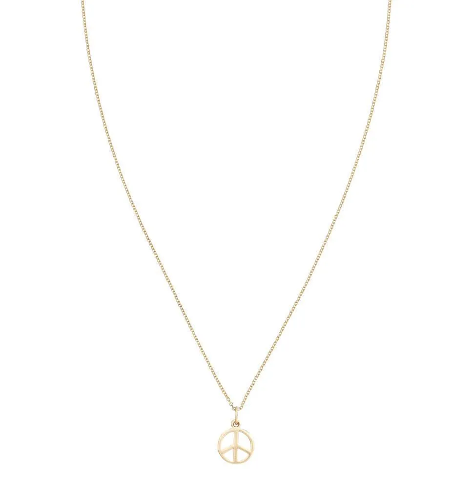 Peace Sign Mini Charm