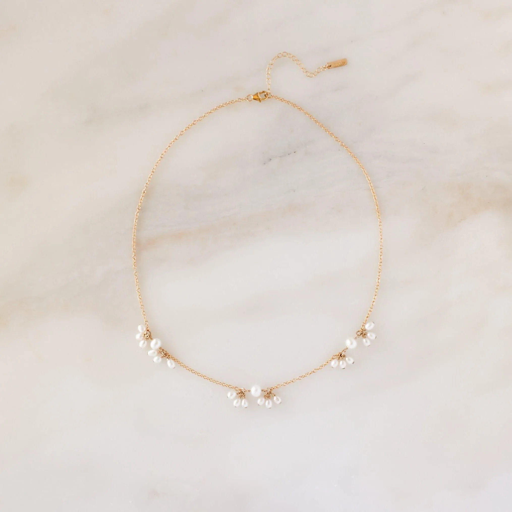 Pearl Blossom Necklace