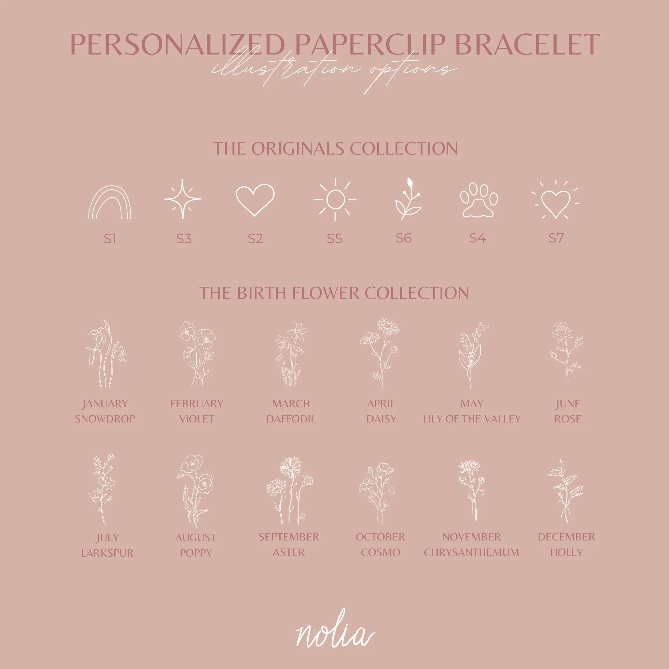 Personalized Paperclip Bracelet