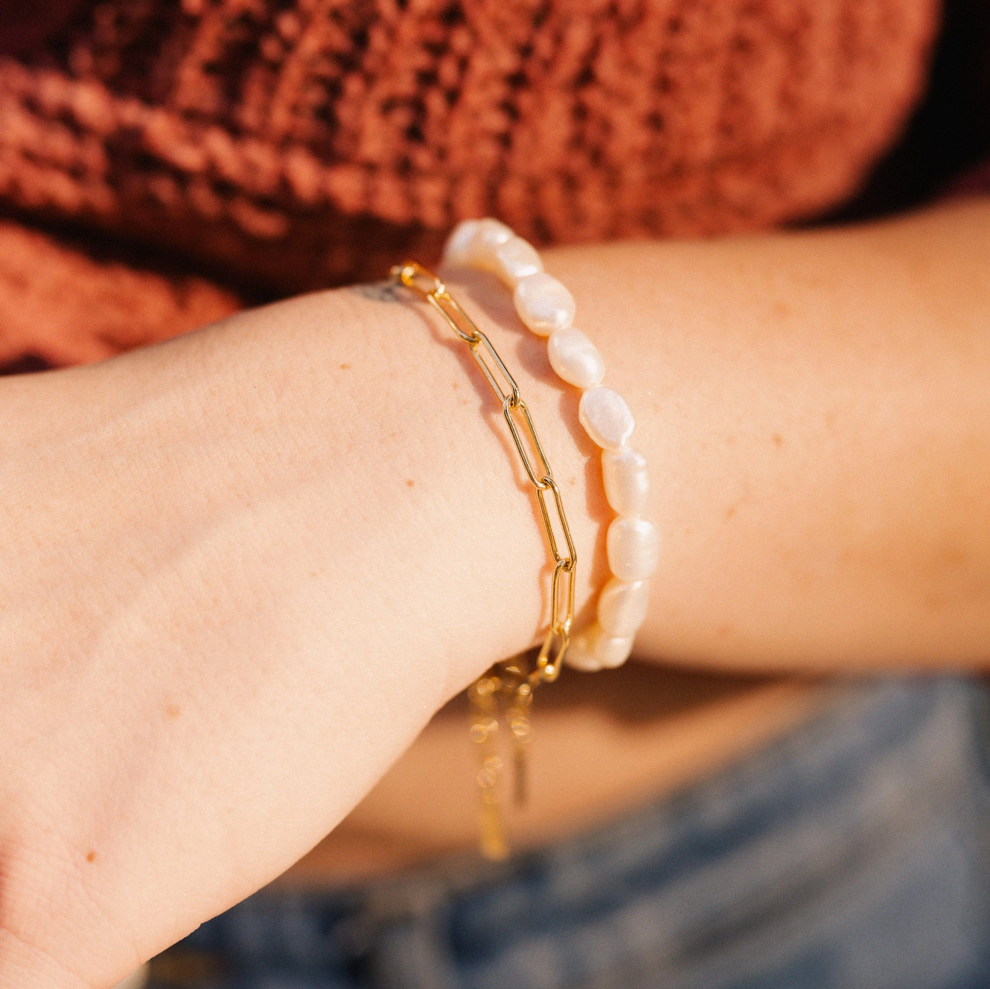 Personalized Paperclip Bracelet