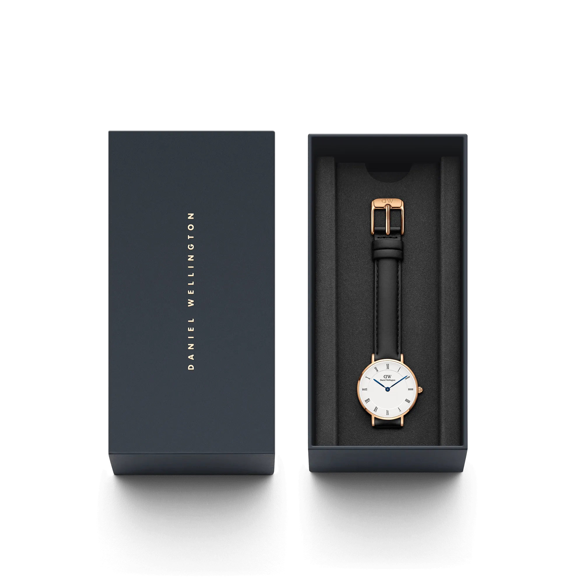 Petite Roman Numerals Sheffield Rose Gold