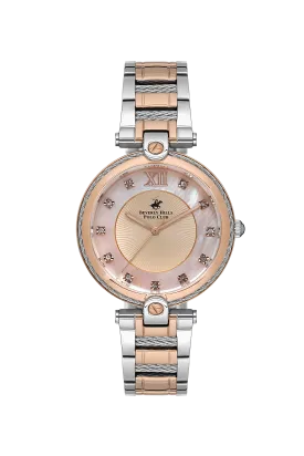 Polo - BP3585X.520 Ladies 3 Hands White Dial Ceramic Sapphire Coated Glass