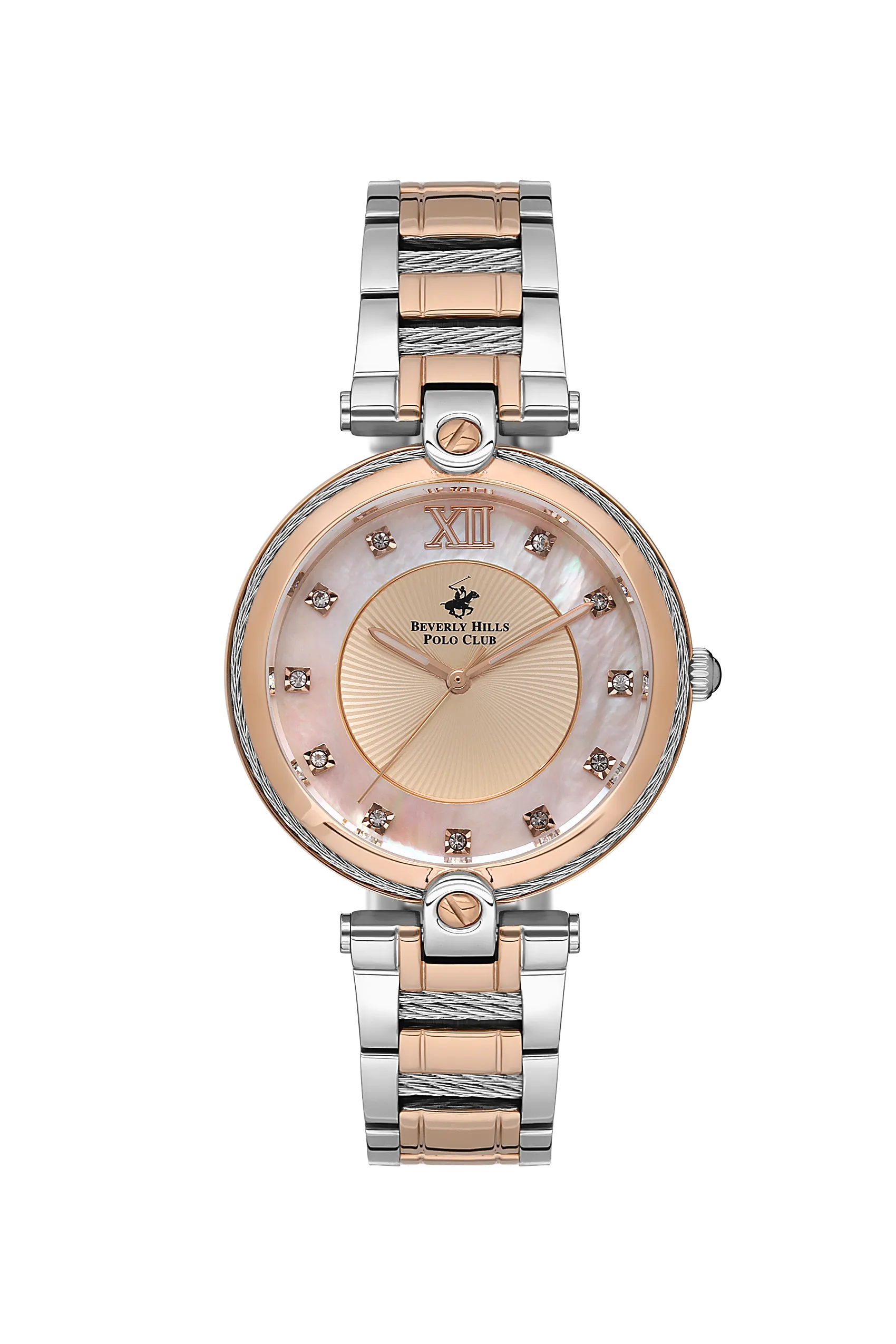 Polo - BP3585X.520 Ladies 3 Hands White Dial Ceramic Sapphire Coated Glass