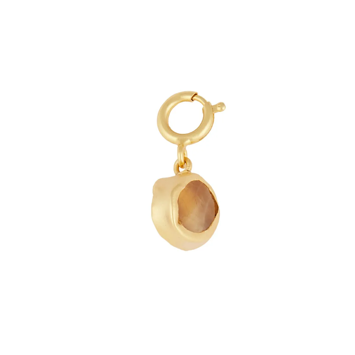 Power of Stone Citrine Charm