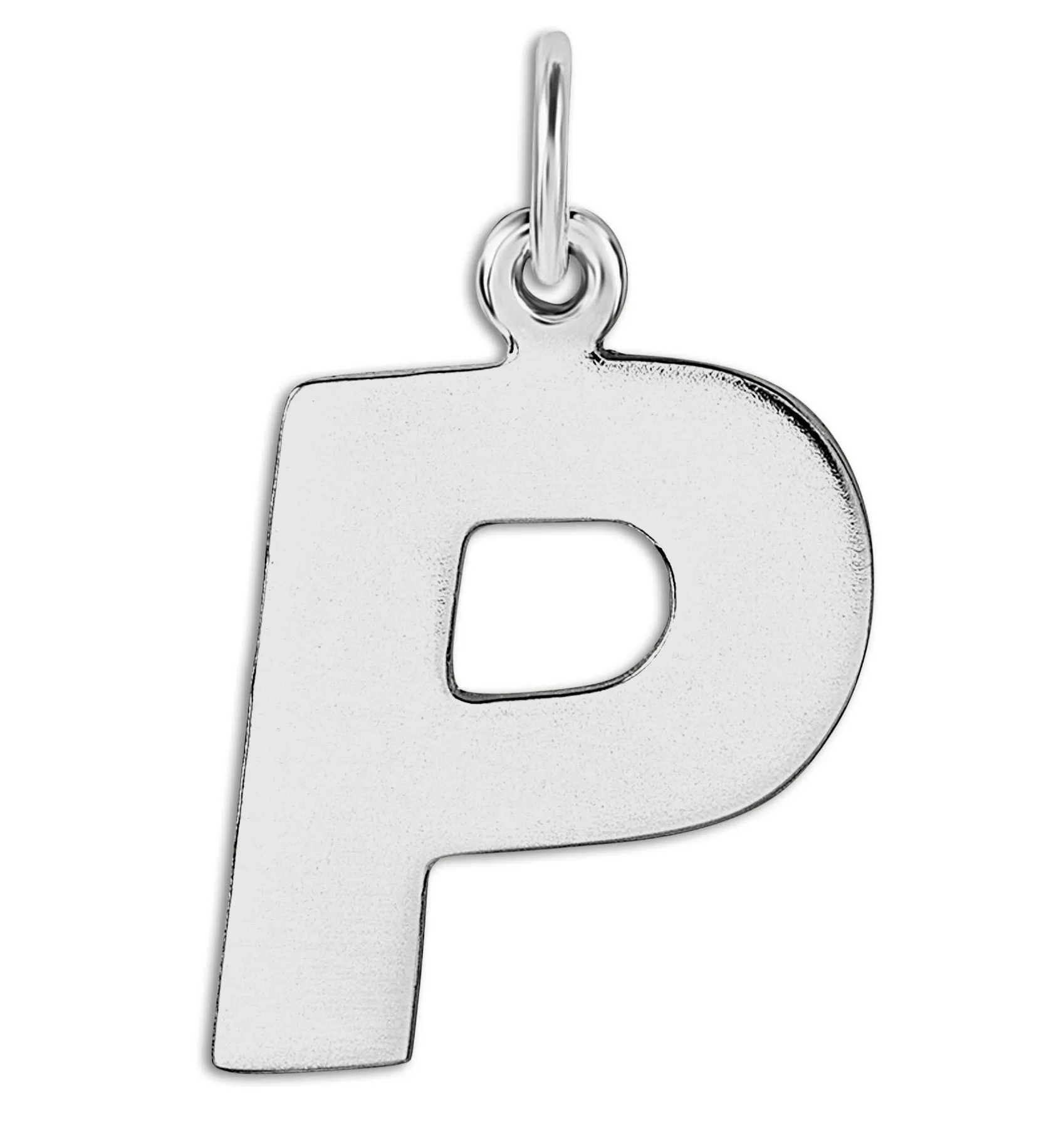 "P" Cutout Letter Charm