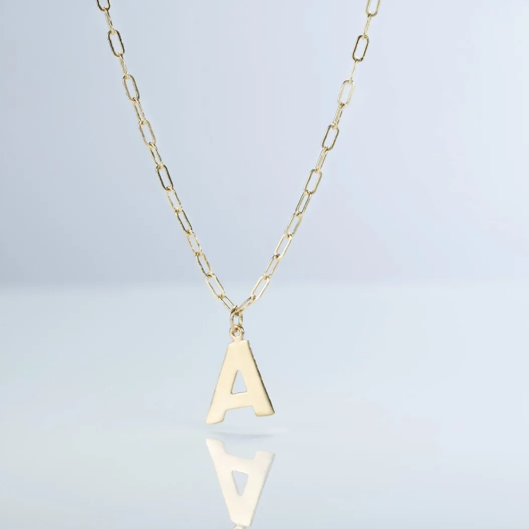 "P" Cutout Letter Charm