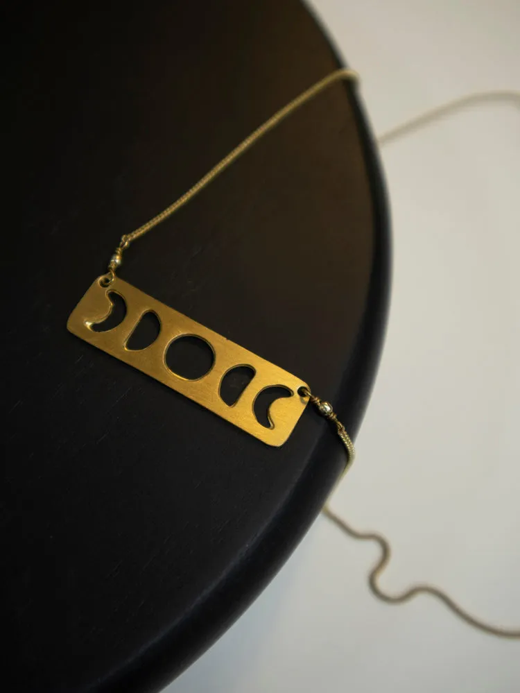 Satellite Choker Necklace - Gold