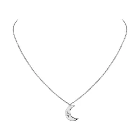 Selene Moonlight Necklace - Whitegold