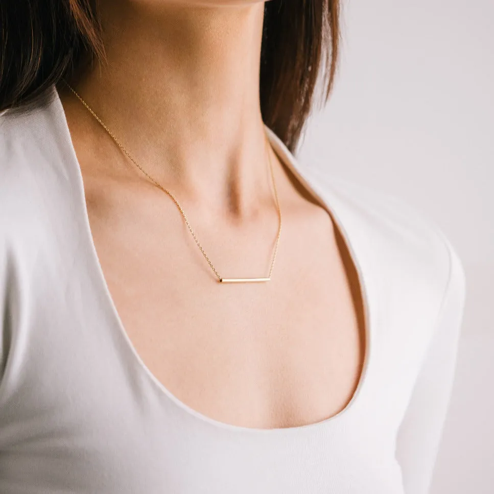 Serra Pipe Necklace