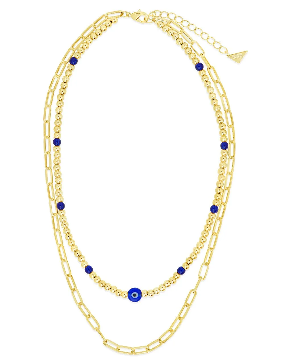 Sibyl Evil Eye Layered Necklace