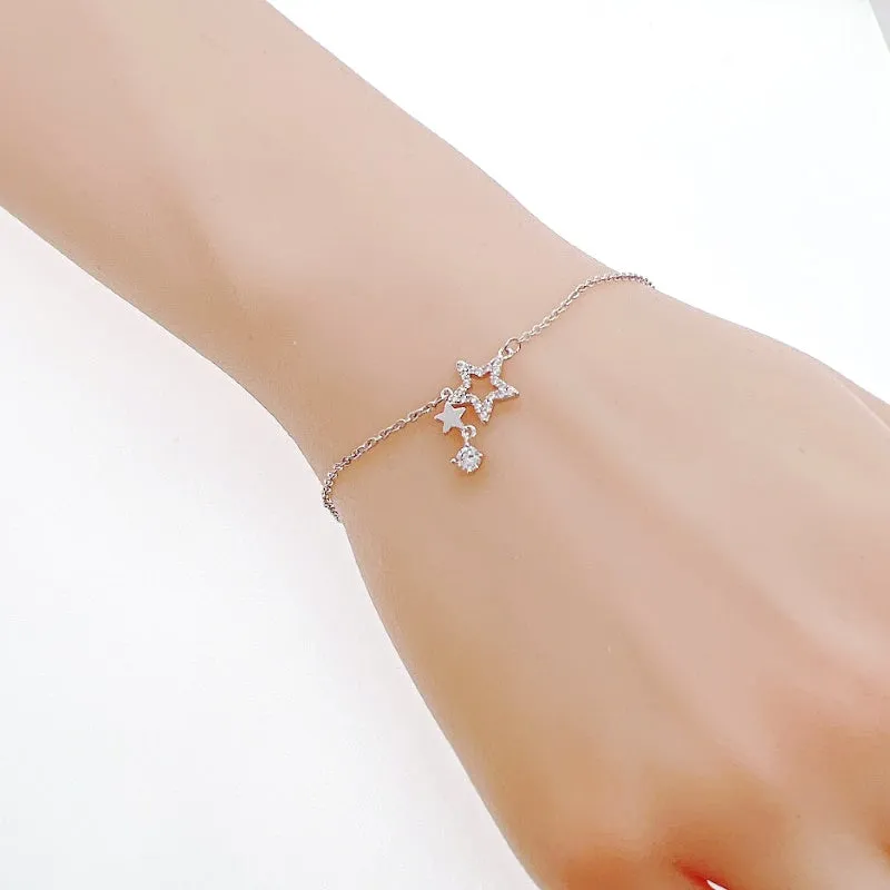 Star Cubic Zirconia Bracelet