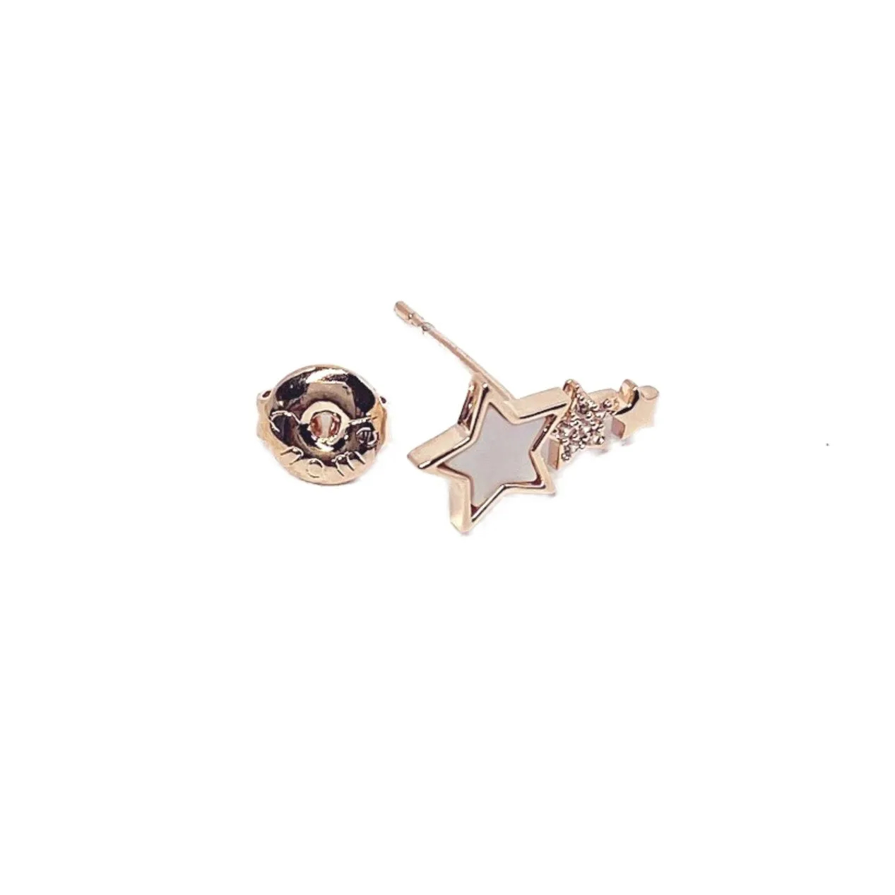 Star Mother of Pearl Earrings