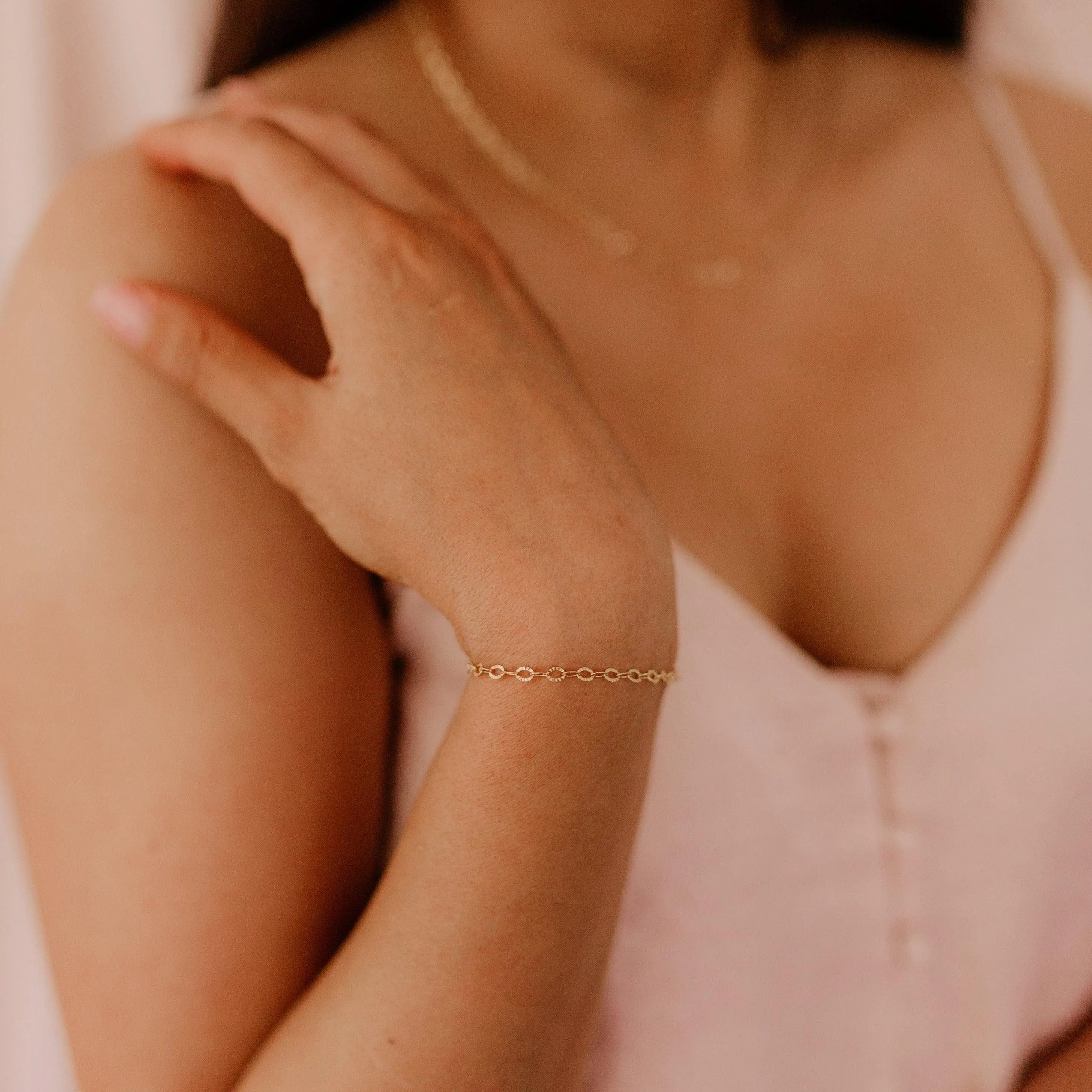 Sunburst Chain Bracelet