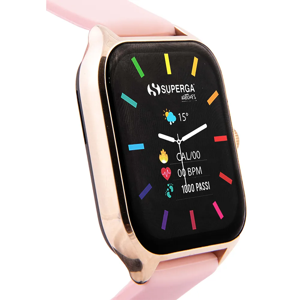 Superga Winner Smartwatch Oro e Rosa