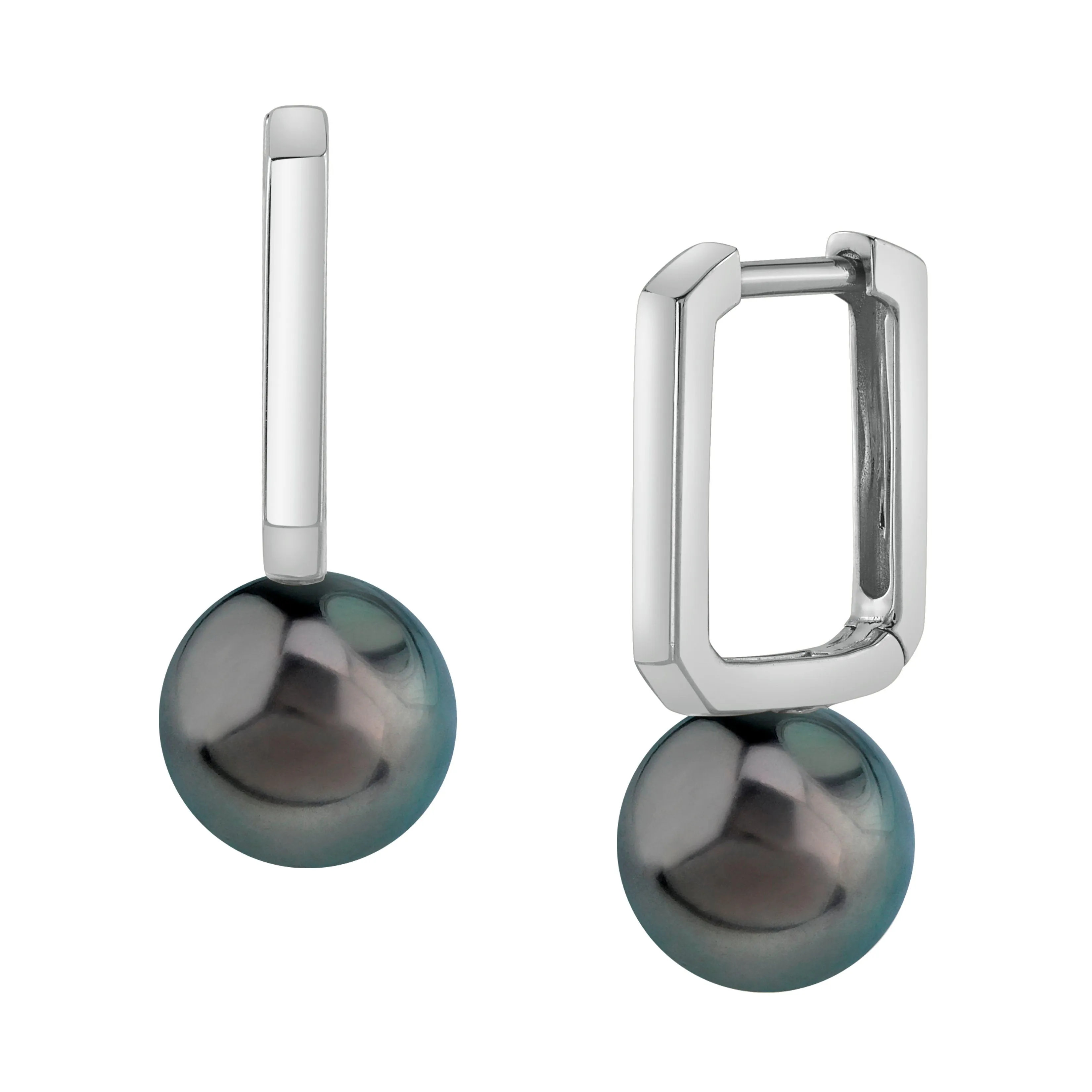 Tahitian South Sea Pearl Huggie Susie Earrings