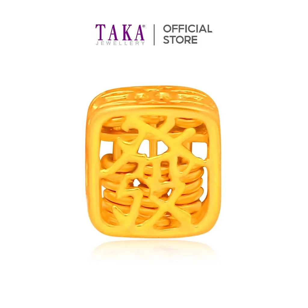 TAKA Jewellery 916 Gold Charm FA