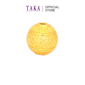 TAKA Jewellery 999 Pure Gold Charm Beads