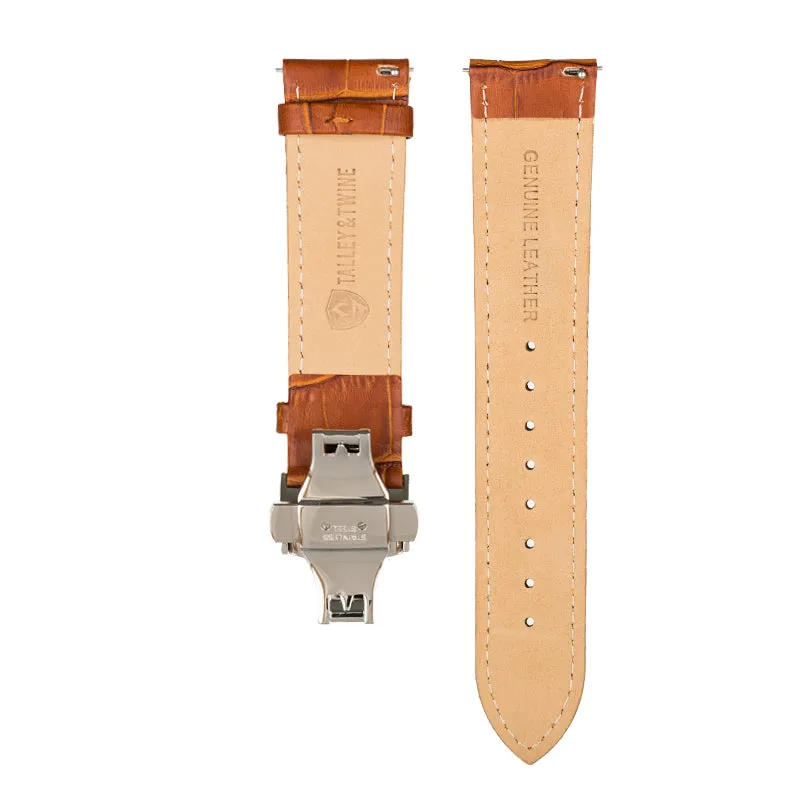 Tan Calfskin Leather Band