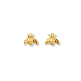 Tiny Honey Bee Stud Earrings