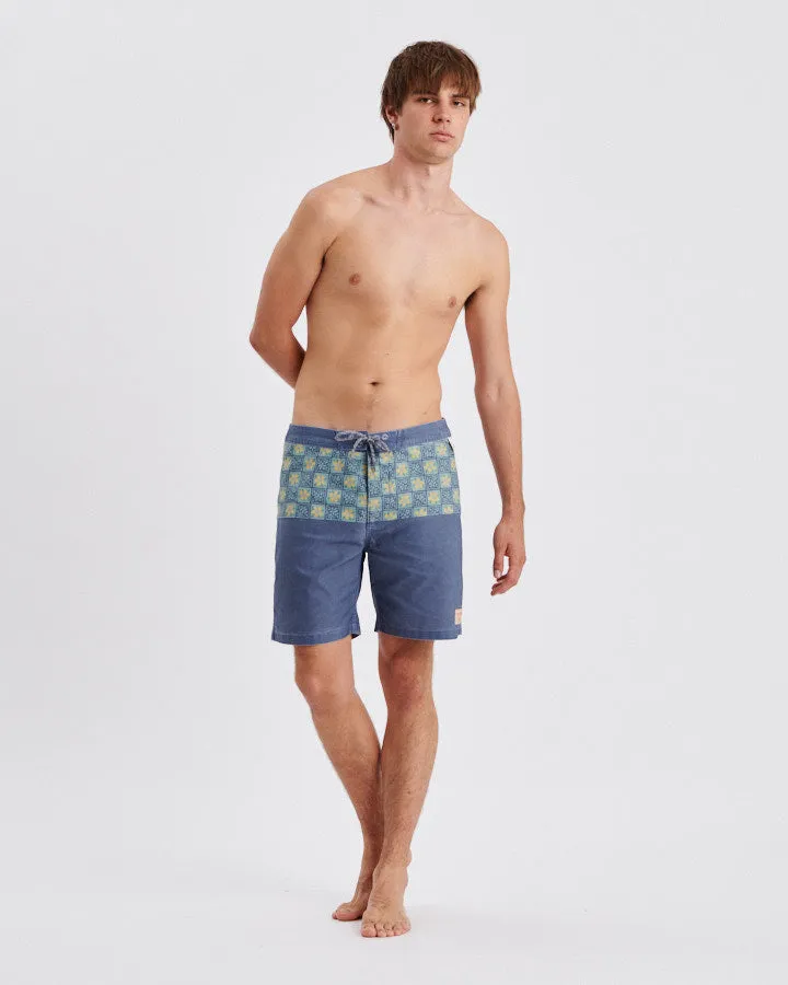 Toby 18" Boardshort - Steel