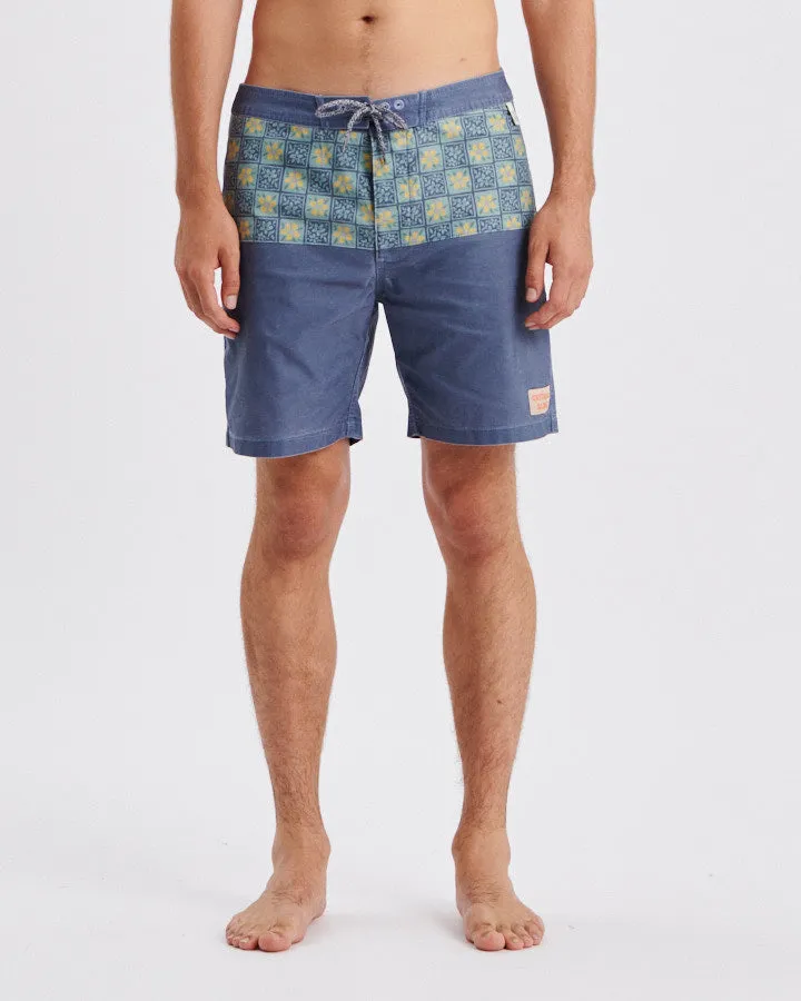 Toby 18" Boardshort - Steel