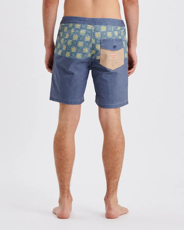 Toby 18" Boardshort - Steel