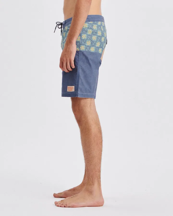 Toby 18" Boardshort - Steel