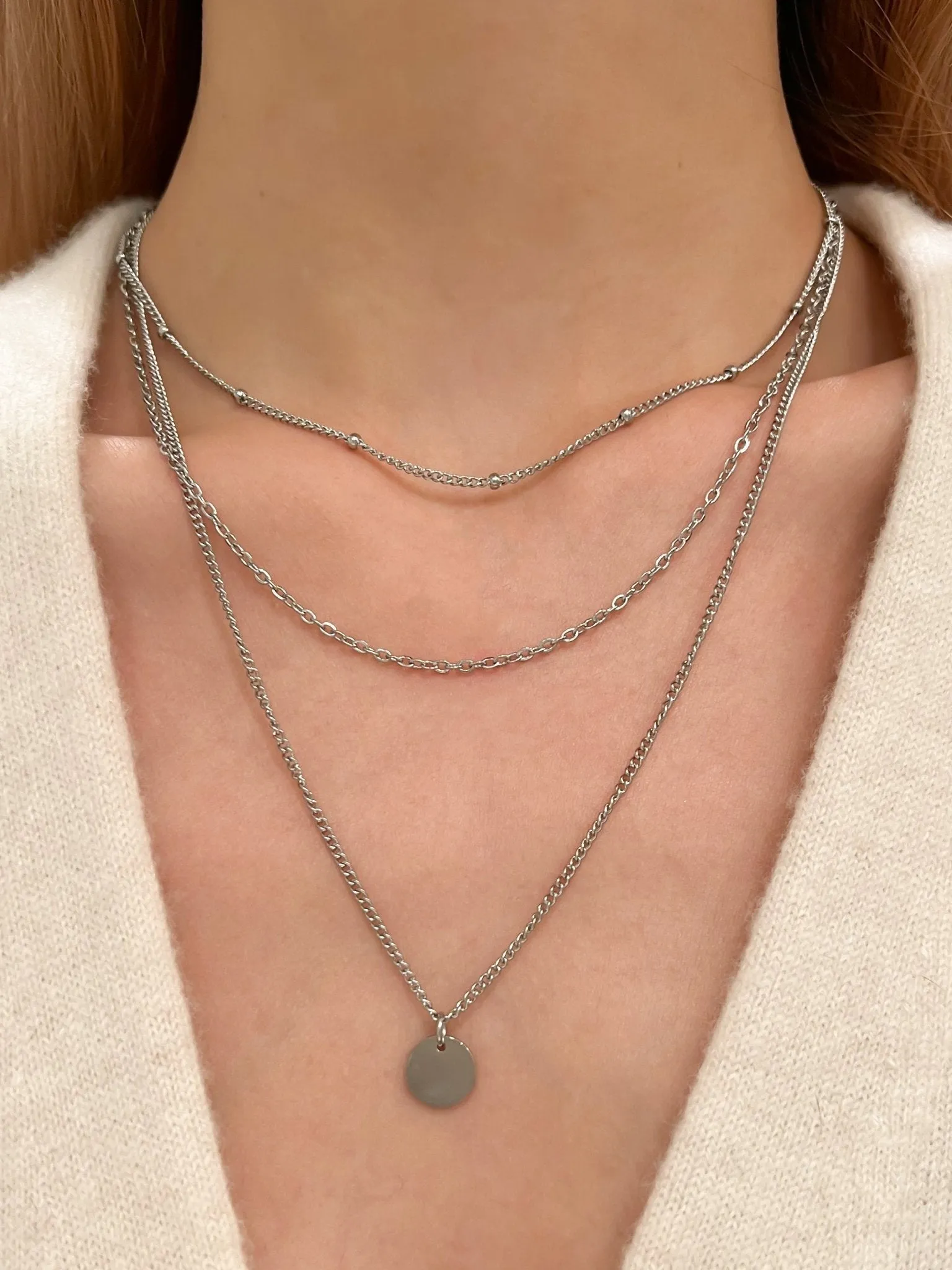 Triple Layered Necklace