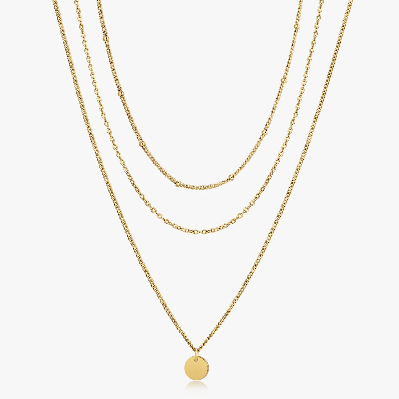 Triple Layered Necklace