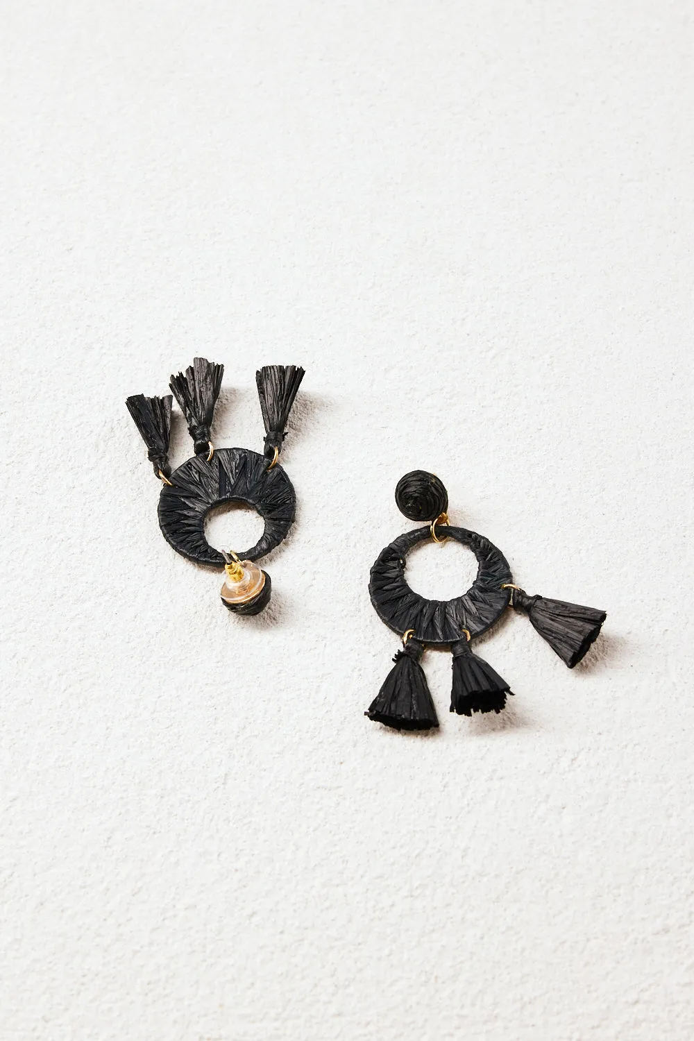 Willow Earrings in Black